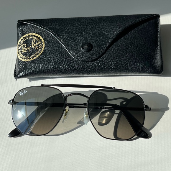 Ray-Ban Square Frame Sunglasses - Picture 2 of 3